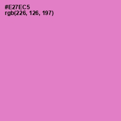 #E27EC5 - Orchid Color Image