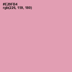 #E29FB4 - Wewak Color Image