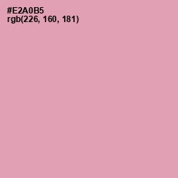 #E2A0B5 - Shilo Color Image