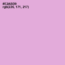 #E2ABD9 - Lavender Pink Color Image