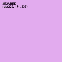 #E2ABED - Mauve Color Image