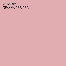 #E2ADB1 - Shilo Color Image