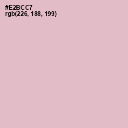 #E2BCC7 - Lavender Pink Color Image