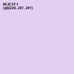 #E2CFF1 - Snuff Color Image