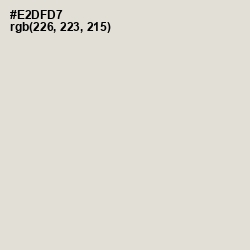 #E2DFD7 - Bizarre Color Image