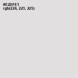 #E2DFE1 - Snuff Color Image