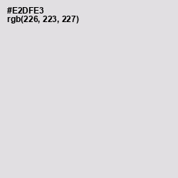 #E2DFE3 - Snuff Color Image