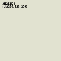 #E2E2D1 - Satin Linen Color Image