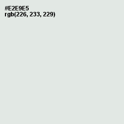 #E2E9E5 - Gray Nurse Color Image