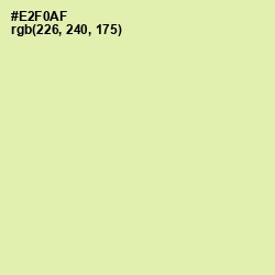 #E2F0AF - Double Colonial White Color Image