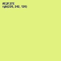 #E2F27E - Manz Color Image