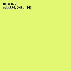 #E2F872 - Manz Color Image