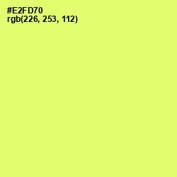 #E2FD70 - Manz Color Image