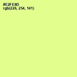 #E2FE8D - Mindaro Color Image