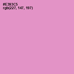 #E393C5 - Shocking Color Image