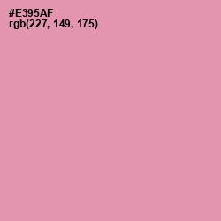 #E395AF - Mauvelous Color Image