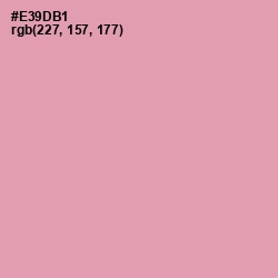 #E39DB1 - Wewak Color Image