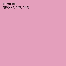 #E39FBB - Wewak Color Image