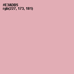 #E3ADB5 - Shilo Color Image