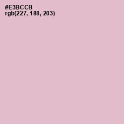 #E3BCCB - Cupid Color Image