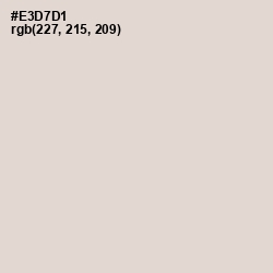 #E3D7D1 - Bizarre Color Image