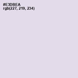 #E3DBEA - Snuff Color Image