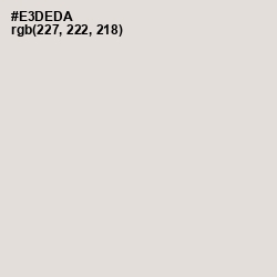 #E3DEDA - Bizarre Color Image