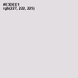 #E3DEE1 - Snuff Color Image