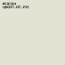 #E3E3D4 - Satin Linen Color Image