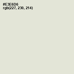 #E3E6D6 - Periglacial Blue Color Image