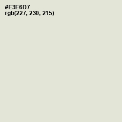 #E3E6D7 - Periglacial Blue Color Image