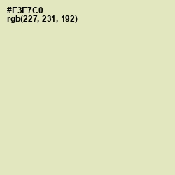 #E3E7C0 - Aths Special Color Image