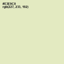 #E3E9C0 - Aths Special Color Image