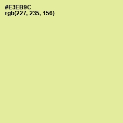 #E3EB9C - Primrose Color Image