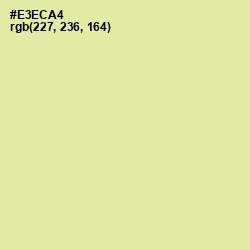 #E3ECA4 - Double Colonial White Color Image