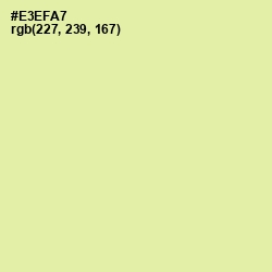 #E3EFA7 - Double Colonial White Color Image