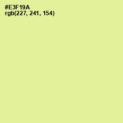 #E3F19A - Jonquil Color Image