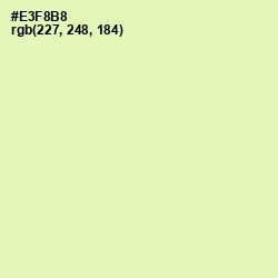#E3F8B8 - Fall Green Color Image
