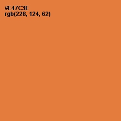 #E47C3E - Crusta Color Image