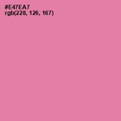 #E47EA7 - Persian Pink Color Image