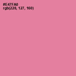 #E47FA0 - Persian Pink Color Image