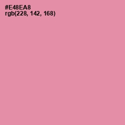 #E48EA8 - Carissma Color Image