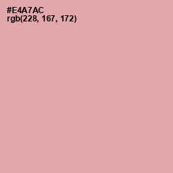 #E4A7AC - Shilo Color Image
