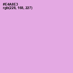 #E4A8E3 - Lavender Rose Color Image