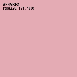 #E4ABB4 - Shilo Color Image