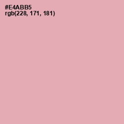 #E4ABB5 - Shilo Color Image
