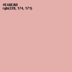 #E4AEAB - Shilo Color Image