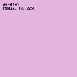 #E4B4E1 - Mauve Color Image