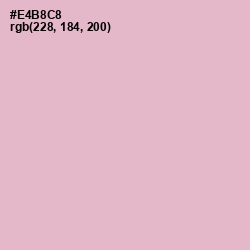 #E4B8C8 - Illusion Color Image