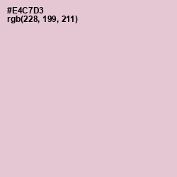 #E4C7D3 - Melanie Color Image